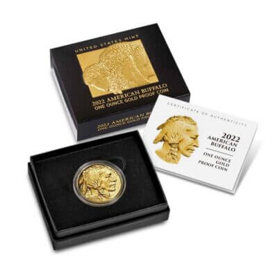 2022 W American Gold Buffalo Proof 1 oz $50 in OGP