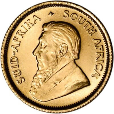 South Africa Gold Krugerrand 1/10 oz - BU - Random Date