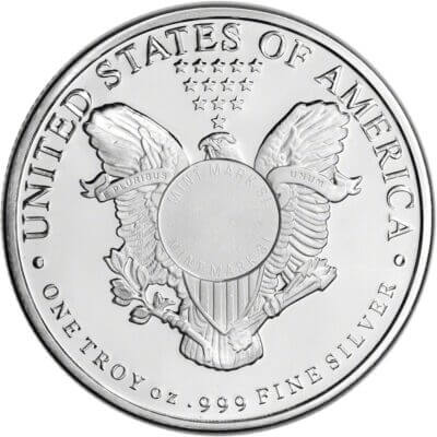 FIVE (5) 1 oz. Silver Round - Sunshine Liberty - .999 Fine
