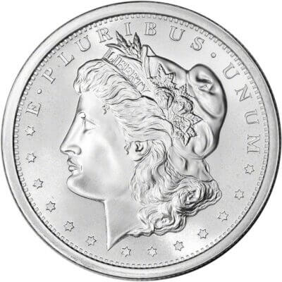 1 oz. Golden State Mint Silver Round Morgan Design .999 Fine Tube of 20