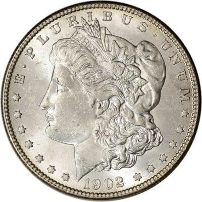 1902 O US Morgan Silver Dollar $1 - BU