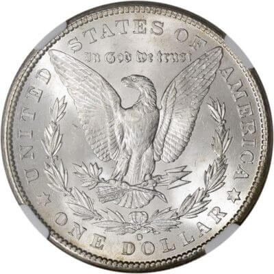 1902 O US Morgan Silver Dollar $1 - NGC MS63