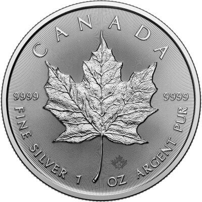 2024 Canada Silver Maple Leaf - 1 oz - $5 - BU