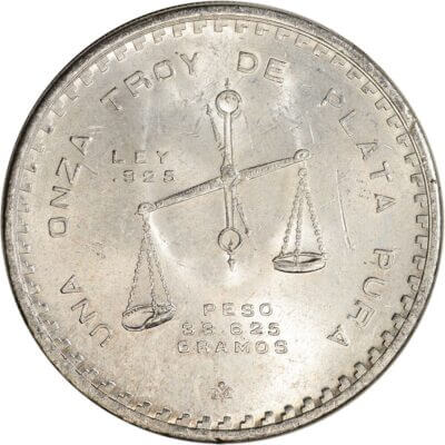 Mexico Silver Onza 1 oz 1 Onza - AU/BU - Random Date