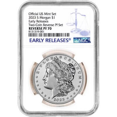 2023 S US Morgan Silver Dollar Reverse Proof $1 NGC Reverse PF70 Early Releases