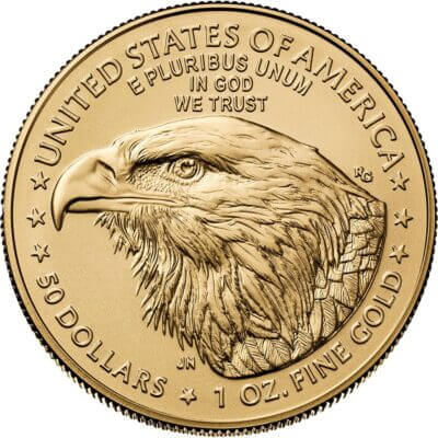 2024 American Gold Eagle 1 oz $50 - BU