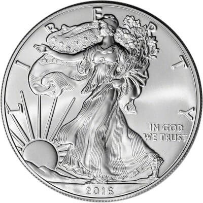 2016 American Silver Eagle 1 oz $1 - BU