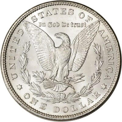 1897 US Morgan Silver Dollar $1 - BU