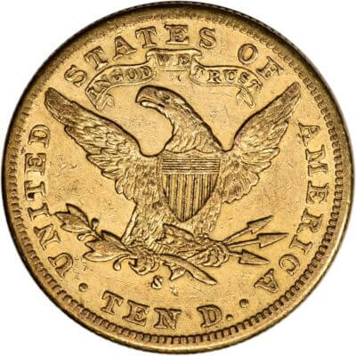 US Gold $10 Liberty Head Eagle - VF - Random Date