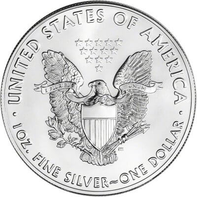 2020 American Silver Eagle 1 oz $1 - 1 Roll - Twenty 20 BU Coins in Mint Tube