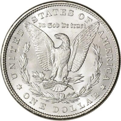 1885 US Morgan Silver Dollar $1 - BU