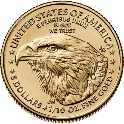 2024 American Gold Eagle 1/10 oz $5 - PCGS MS70 First Day Issue