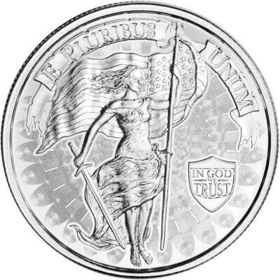 TEN (10) 1 oz. Cut Saw Mint Silver Round - Unity Design - 999 Fine
