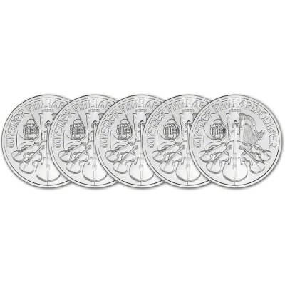 2023 Austria Silver Philharmonic 1 oz 1.5 Euro - BU - Five 5 Coins