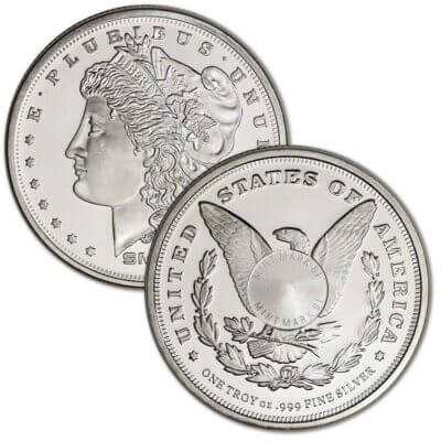 1 oz. Silver Round - Random Brand - Secondary Market - .999 Fine (Tube of 20)