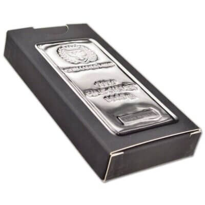 Kilo 32.15 oz Germania Mint Silver Bar 9999 Fine