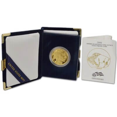 2006-W American Gold Buffalo Proof (1 oz) $50