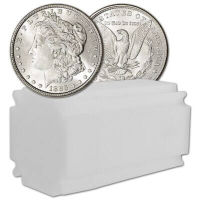 1885 US Morgan Silver Dollar $1 - BU - Roll of 20