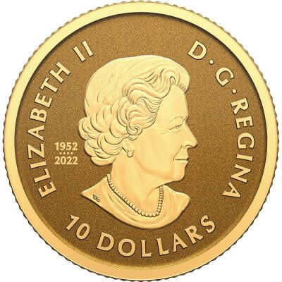 2023 Canada Gold Lynx 1/4 oz $10 - Reverse Proof