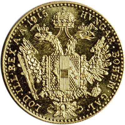 1915 Austria Gold 1 Ducat (.1106 oz) - BU - Restrike