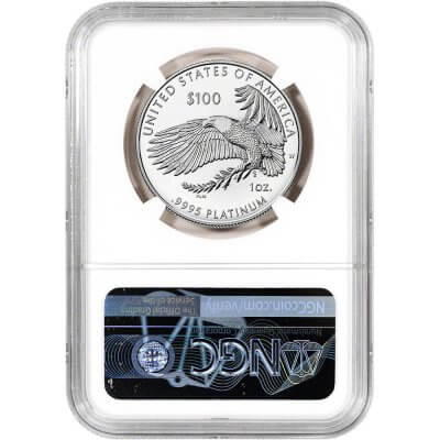 2022 W American Platinum Eagle Proof 1 oz $100 NGC PF70 UCAM Early Releases