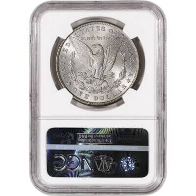 1886 US Morgan Silver Dollar $1 - NGC Brilliant Uncirculated