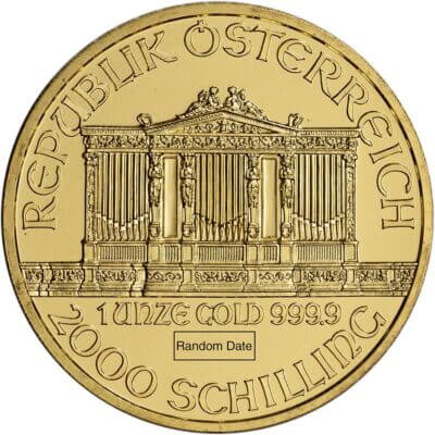 Austria Gold Philharmonic (1 oz) - BU - Random Date