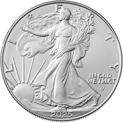 2025 American Silver Eagle 1 oz $1 - BU