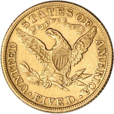 US Gold $5 Liberty Head Half Eagle - VF - Random Date