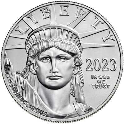 2023 American Platinum Eagle 1 oz $100 - NGC MS70 First Day Issue ALS Label