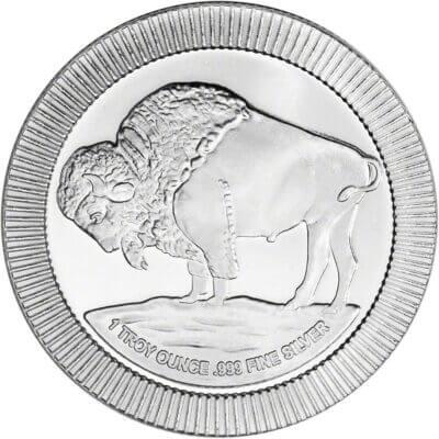 TEN (10) 1 oz Silver Round SilverTowne Buffalo Stackable .999