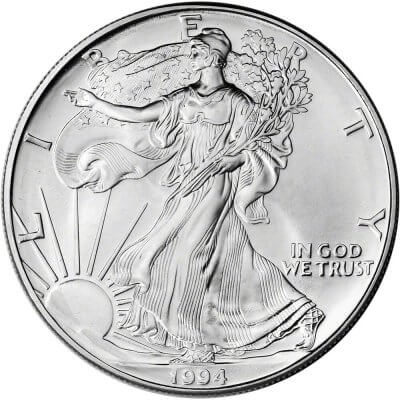Roll of 20 - 1994 American Silver Eagle - NGC Gem Uncirculated