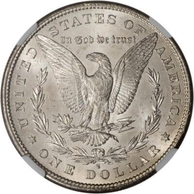 1880 S US Morgan Silver Dollar $1 - NGC MS65