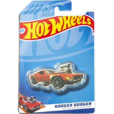 1 oz PAMP Suisse Silver Coin 2024 Hot Wheels Rodger Dodger Colored Coin $2