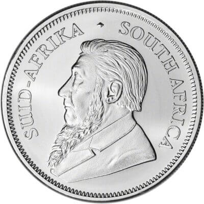 2024 South Africa Silver Krugerrand 1 oz 1 Rand - BU Ten 10 Coins