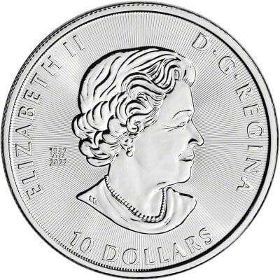 2023 Canada Silver Ice Age Smilodon Sabre Tooth Tiger 2 oz $10 - BU