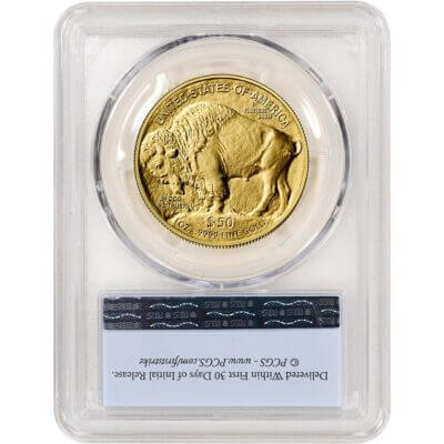 2024 American Gold Buffalo 1 oz $50 - PCGS MS70 First Strike Flag Label