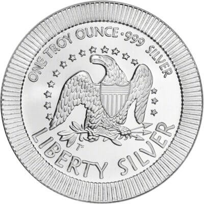 FIVE-HUNDRED (500) 1 oz Silver Round SilverTowne Liberty Bell Stackable .999