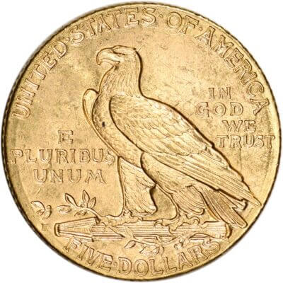 US Gold $5 Indian Head Half Eagle - BU - Random Date