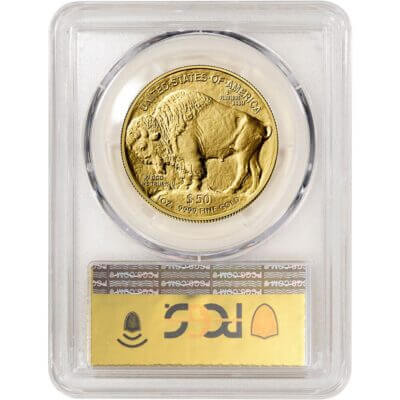 2024 American Gold Buffalo 1 oz $50 - PCGS MS70 First Day of Issue Gold Foil La