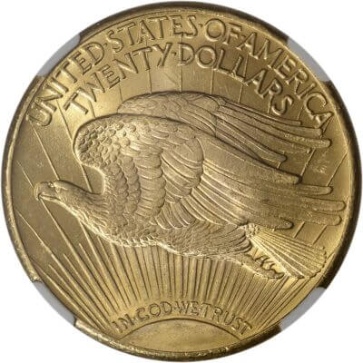US Gold $20 Saint-Gaudens Double Eagle - NGC MS63 - Random Date