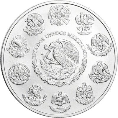 Mexico Silver Libertad 1 oz 1 Onza - Random Date - BU Tube of 25 Coins