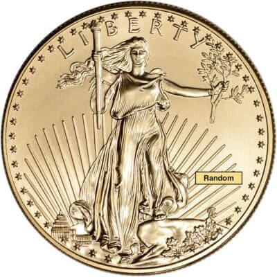 American Gold Eagle (1 oz) $50 - BU - Random Date