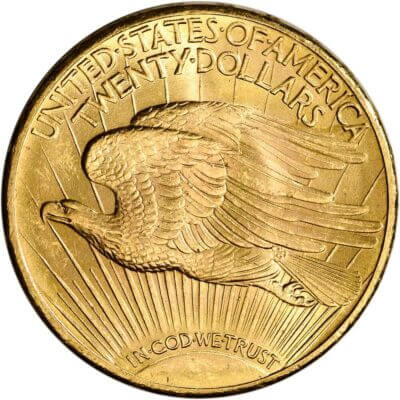US Gold $20 Saint-Gaudens Double Eagle - Brilliant Uncirculated - Random Date