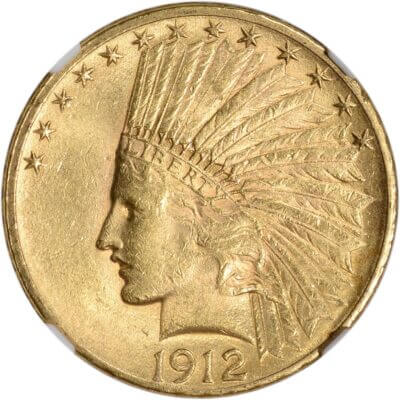 US Gold $10 Indian Head Eagle - NGC MS61 - Random Date