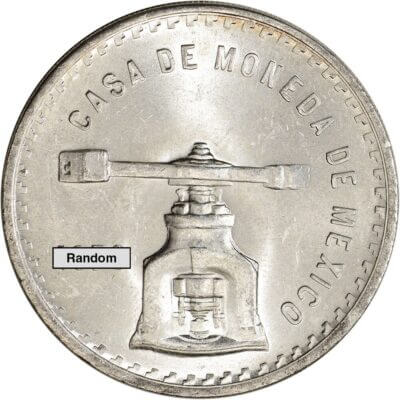 Mexico Silver Onza 1 oz 1 Onza - AU/BU - Random Date
