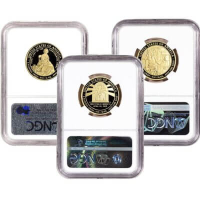 US First Spouse Gold 1/2 oz $10 - Random Date NGC PF70