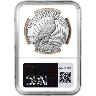 2023 S US Peace Silver Dollar Proof $1 NGC PF70 UCAM Early Releases Ann Label