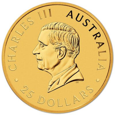 Australia Gold Kangaroo - 1/4 oz - $25 - BU - Random Date