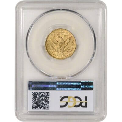 US Gold $5 Liberty Head Half Eagle - PCGS MS63 - Random Date